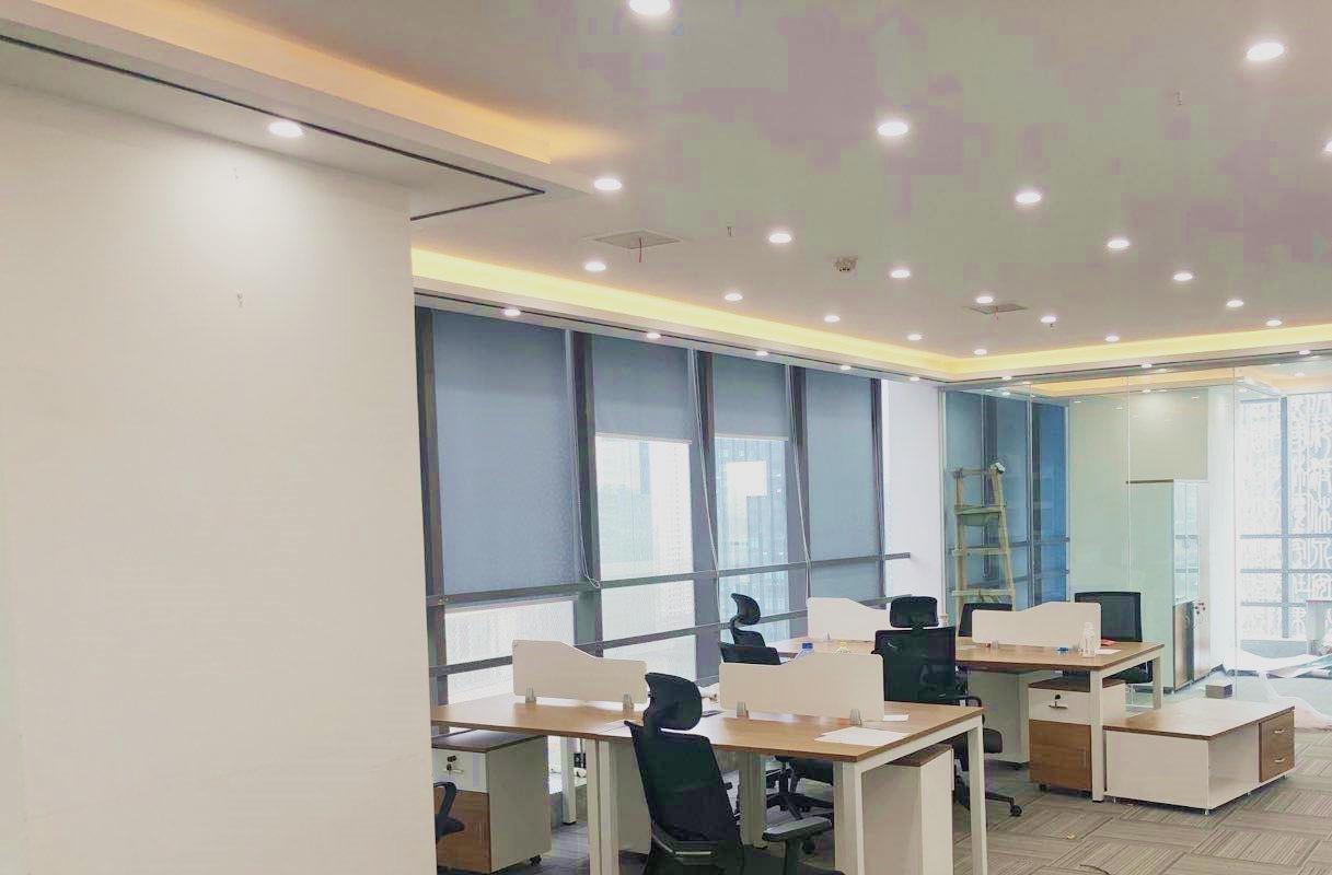 政务区精装带家具随时看房